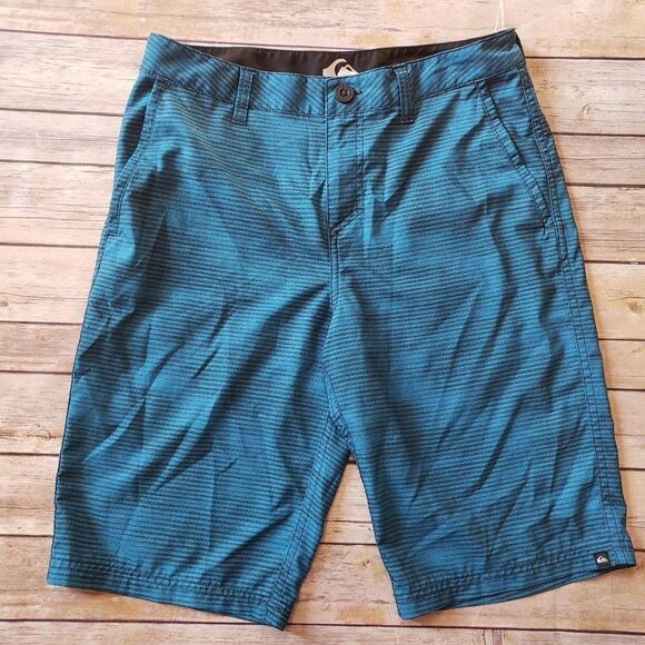 Quiksilver Mens Size 29 Board Shorts Swim Trunks Blue - Picture 1 of 5